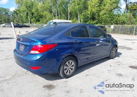 2017 Hyundai Accent Se z USA, uszkodzony, nr VIN KMHCT4AE9HU209369
